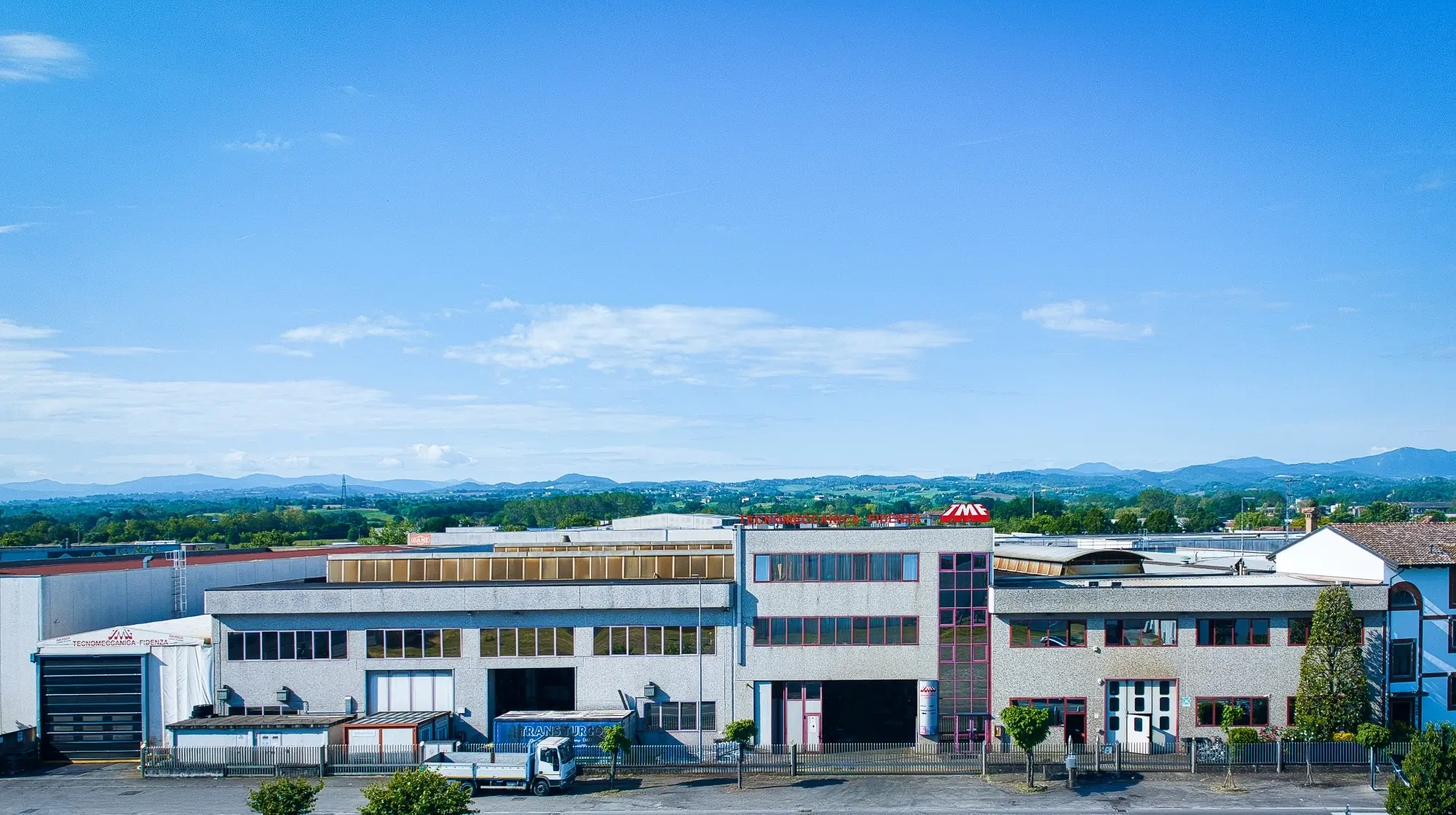 sede tecnomeccanica fidenza, vista dall'alto